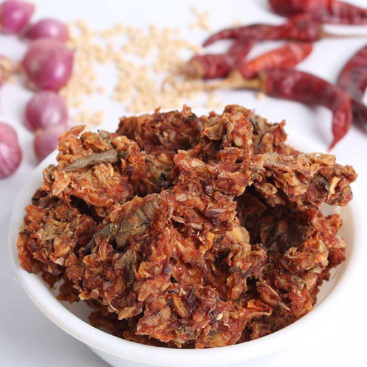 Shivanya Mart Tirunelveli Onion Vadagam | Onion Vathal | Onion Papad | Vathal | Applam | Papad Chips - 400 g