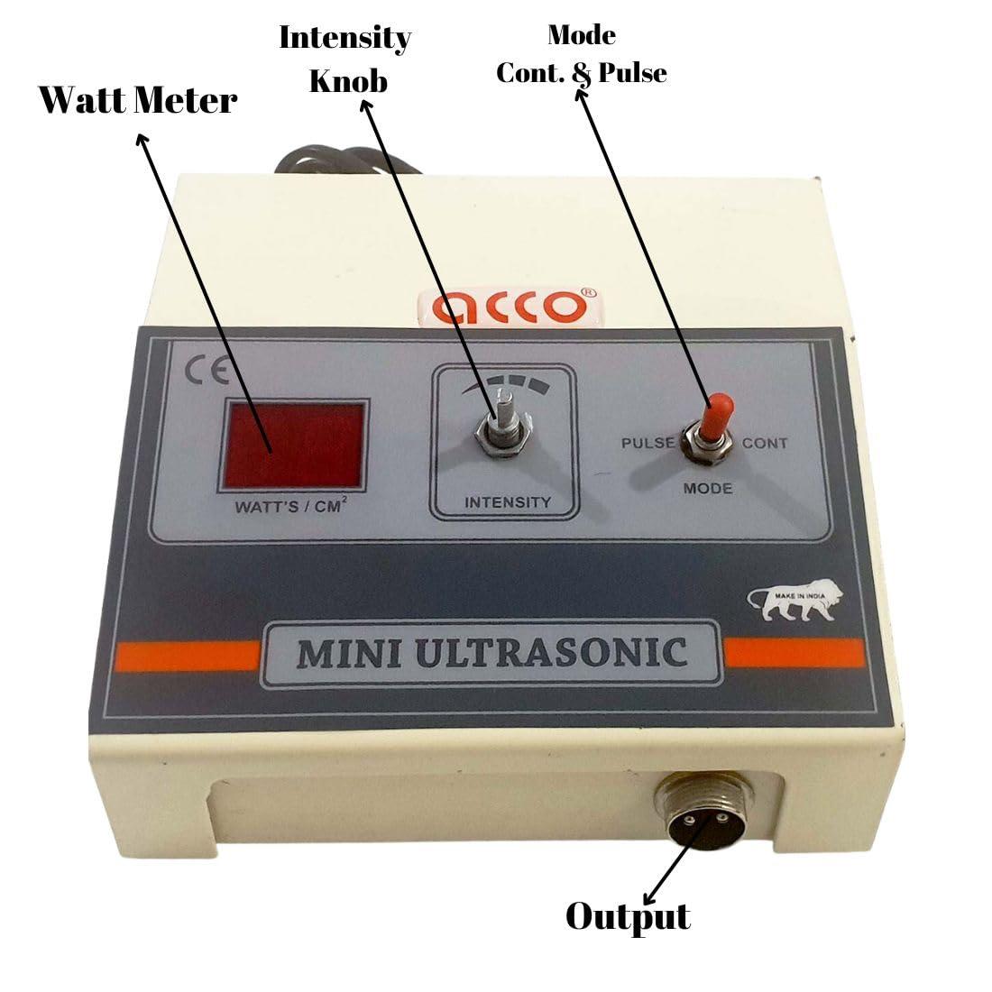 Generic Mini Ultrasound Machine for Physiotherapy 1 Mhz | Physiotherapy Ultrasound Machine | Ultrasound Ultrasonic Physiotherapy Machine | Mini US Physiotherapy Equipments portable