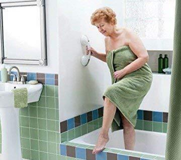 RAJA DHIRAJ RAJA DHIRAJ Helping Handle Hand Grip Plastic Handrail for Children Seniors Bathroom Accessories (Multicolour, 36 x 11 x 9.4 cm)