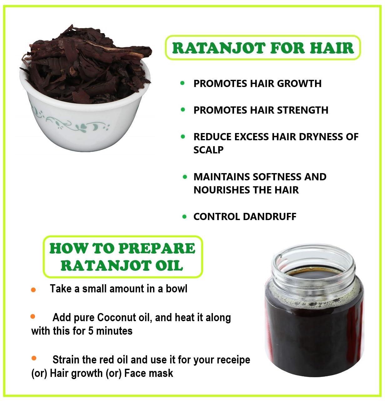 3V PRODUCTS 3V PRODUCTS Ratanjot 400g | Vembalam Pattai | Laljadi | Alkanna Tinctoria | Alkanet Root for Hair, Skin & Cooking (Dried)