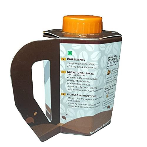 emoticup Emoticup Ready to Use, Instant Filter Coffee Decoction/120ml Coffee Liquid.(7ml x 15cups), Add Hot Milk & sugar for perfect filter coffee.