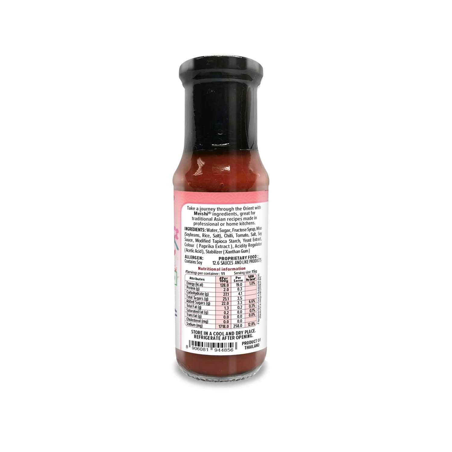 Meishi Meishi Korean Gochujang Chilli Sauce,175g | Perfect balance of Sweet, Spicy, Umami add Korean Flavour to any recipe
