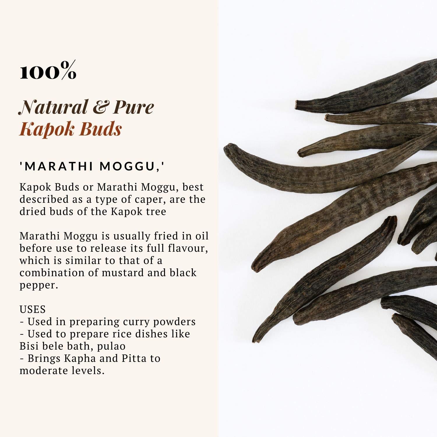 VGrow Traders Marathi Mokku / Marathi Masala / Kapok Buds Spice / Marathi Moggu 50g by VGrow Traders