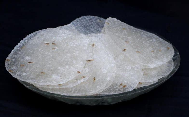 Generic AASHITA Sabudana Papad upwas Vrat Special Home Made SABUDANA Papad | Falahar Papad - 200 Grams