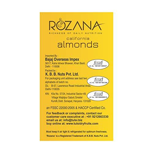 Tulsi Tulsi California Walnuts Kernels Premium, 200g + Tulsi Rozana California Almonds, 250g