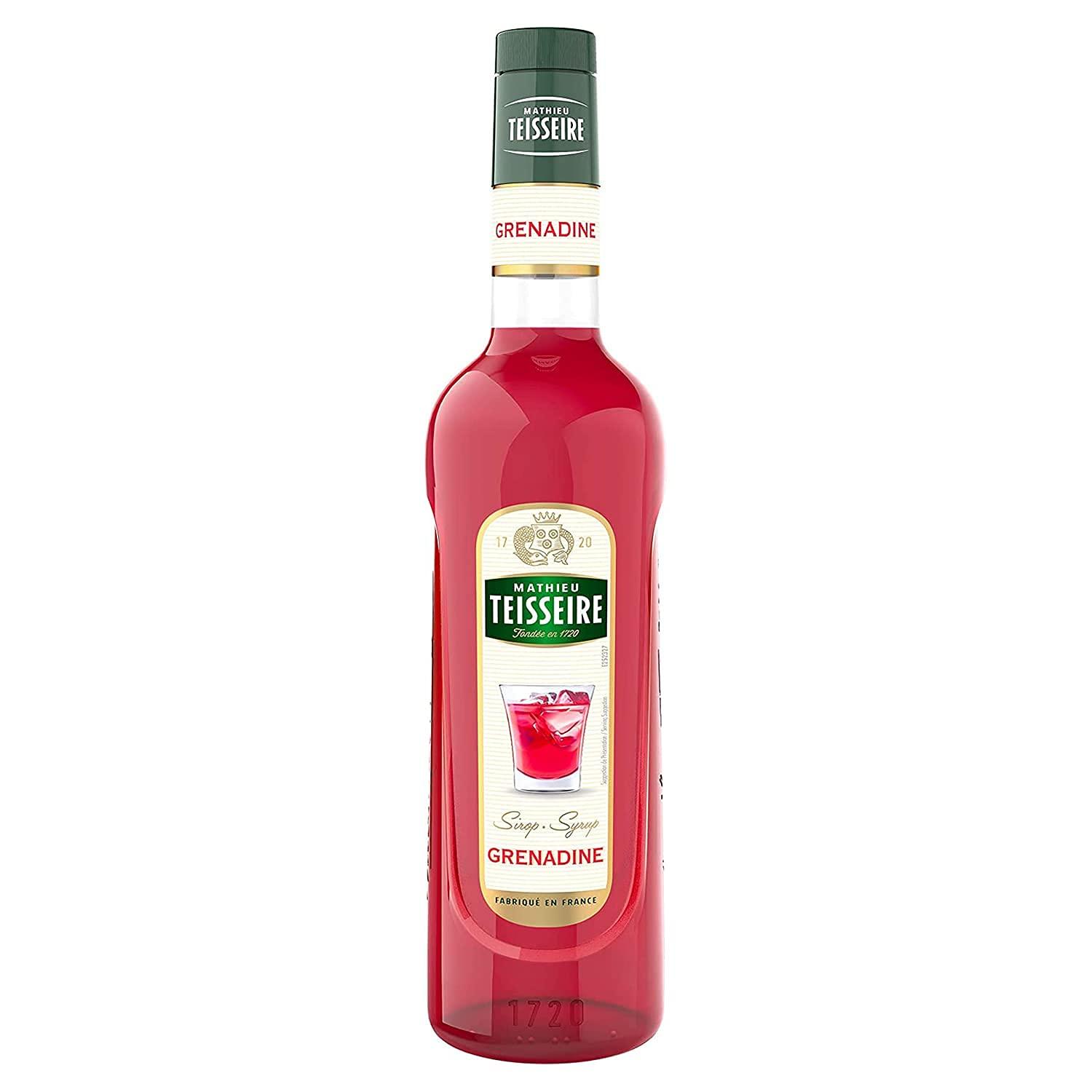 Mathieu Teisseire Mathieu Teisseire Grenadine Syrup, 23.67 fl oz 700 ml