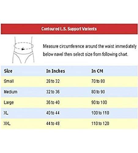 IGR IGR LUMBO SACRAL BELT | L S BELT | BACK BELT | SPINE SUPPORT | BACK PAIN | WAIST WRAP | SACRO LUMBAR BELT | Lower Back support with Cushioning For Men and Women (X-LARGE (40\" TO 42\"))