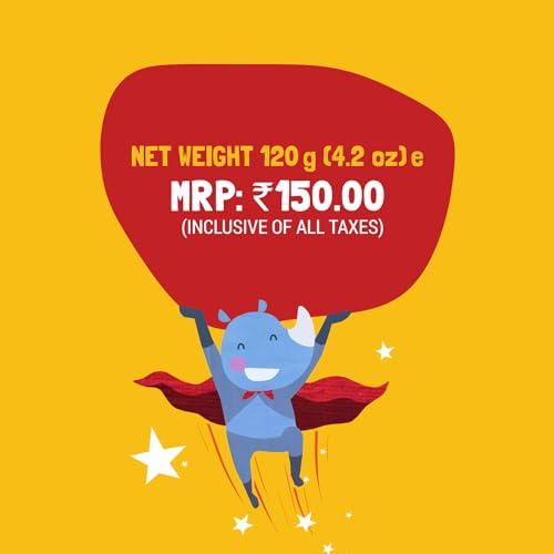 SLURRP FARM Slurrp Farm Mighty Jowar Puffs | Khatta Meetha, Mild Masala and Cheddar Cheese | Not Fried, No Maida | Healthy Snacks for Kids, School Tiffin and Travel-Friendly | 6 x 20g packs