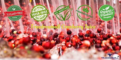 TRUEDREAMALL TRUEDREAMALL CRANBERRY - Pure Quality, Unsweetened, Pure & Organic (750 ml Concentrated)