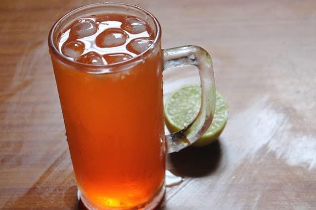 Generic THEJAFRA Nagercoil Special Raja Red Nannari Sharbath | 700 ml | Nannari Sharbath Kanyakumari & Nagercoil | Pack of 2.