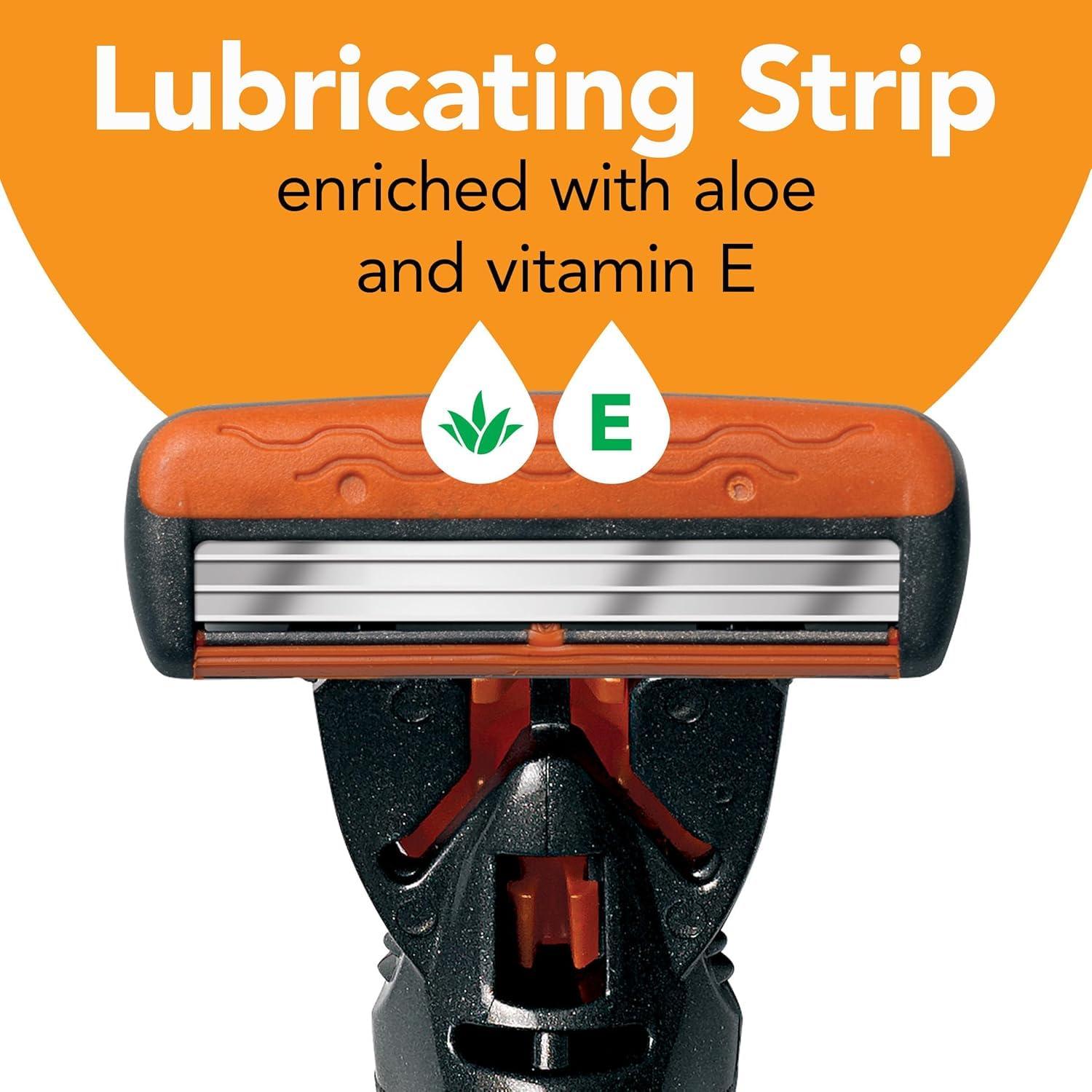 BIC BIC Hybrid 3 Comfort Disposable Razor, Men, 12-Count