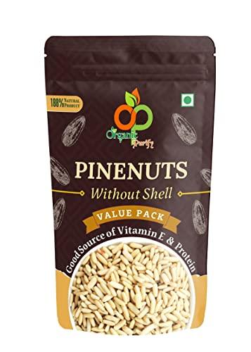 ORGANIC PURIFY Organic Purify Lebanon Pine Nuts, 100g | Chilgoza