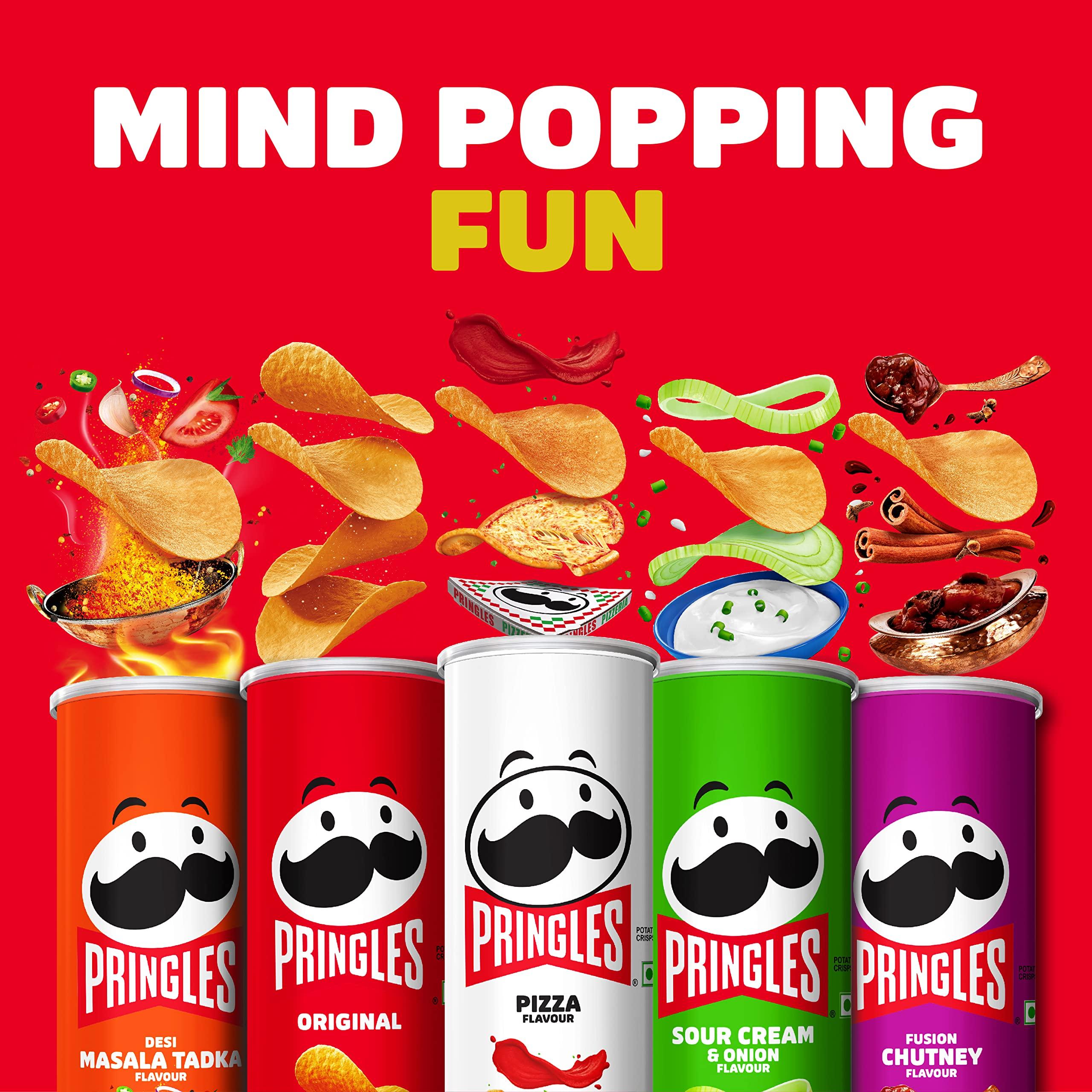 Kellogg's Kellogg\'s Pringles Salted Pizza 107 Grams(Pack Of 2)