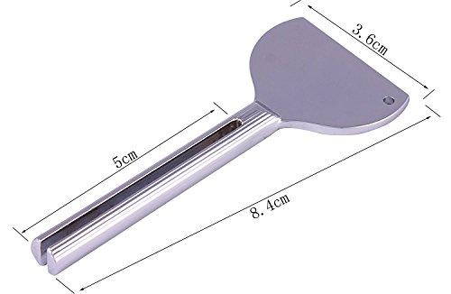 PERFEHAIR 5pcs Color Key Tube Squeezer, Salon Metal Toothpaste Tube Squeezer