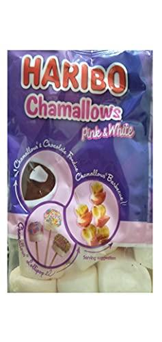 Generic Haribo Chamallows Pink & White Marshmallow, 21 Candy Share Size, 2 x 140 g Pack of 2