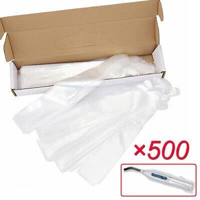 NMD NEXUS MEDODENT NMD NEXUS MEDODENT Dental Light Cure Sleeves(Full Body)500Pc/Pk,Disposable Implant Protective Barrier Cover,13.4 X2.1Inch