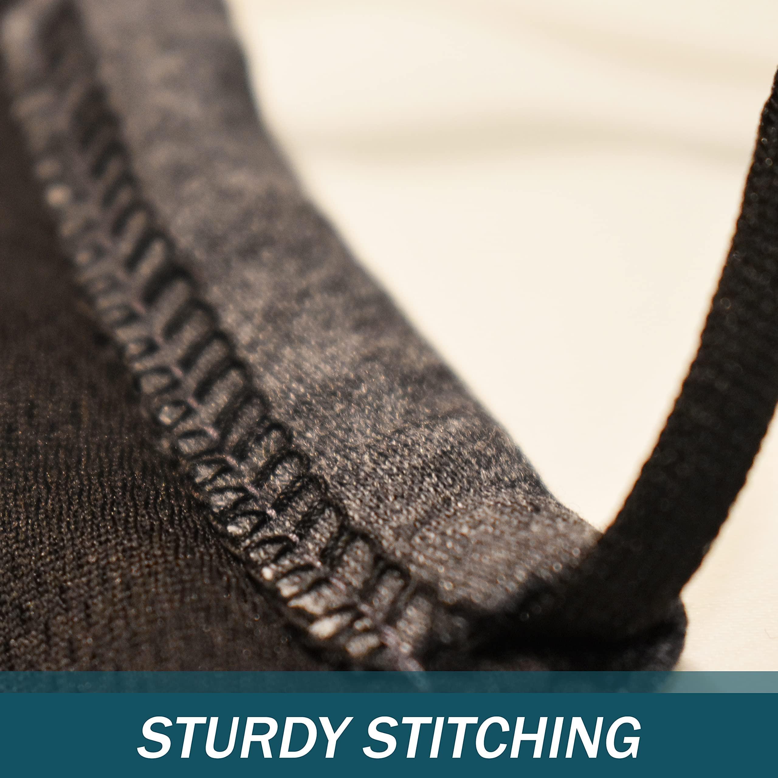 KT Valley Company Beard Face Mask for Men with a Beard, Bearded Men Face Mask, Reusable and Comfortable Beard Mask (Navy Blue)