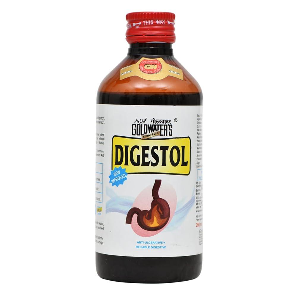 GOLD WATER Digestol Powerful DIGESTIVE & Anti-ulcerative -(Pack of - 2)