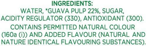 Tropicana Tropicana Guava Delight Fruit Juice, 200ml (Pack of 8)
