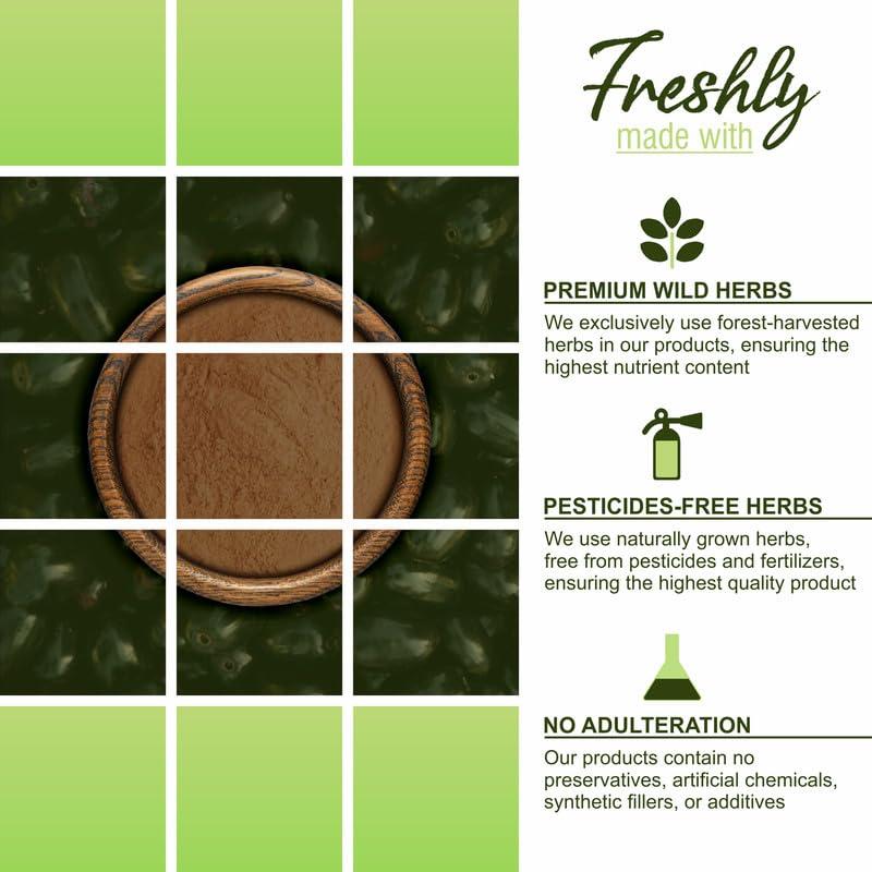 HerbalSpirit Herbal Spirit Jamun Seed Powder for Diabetes, 100gm | Jamun Powder for Diabetes | Naval Kottai Powder | Jambhul Powder |