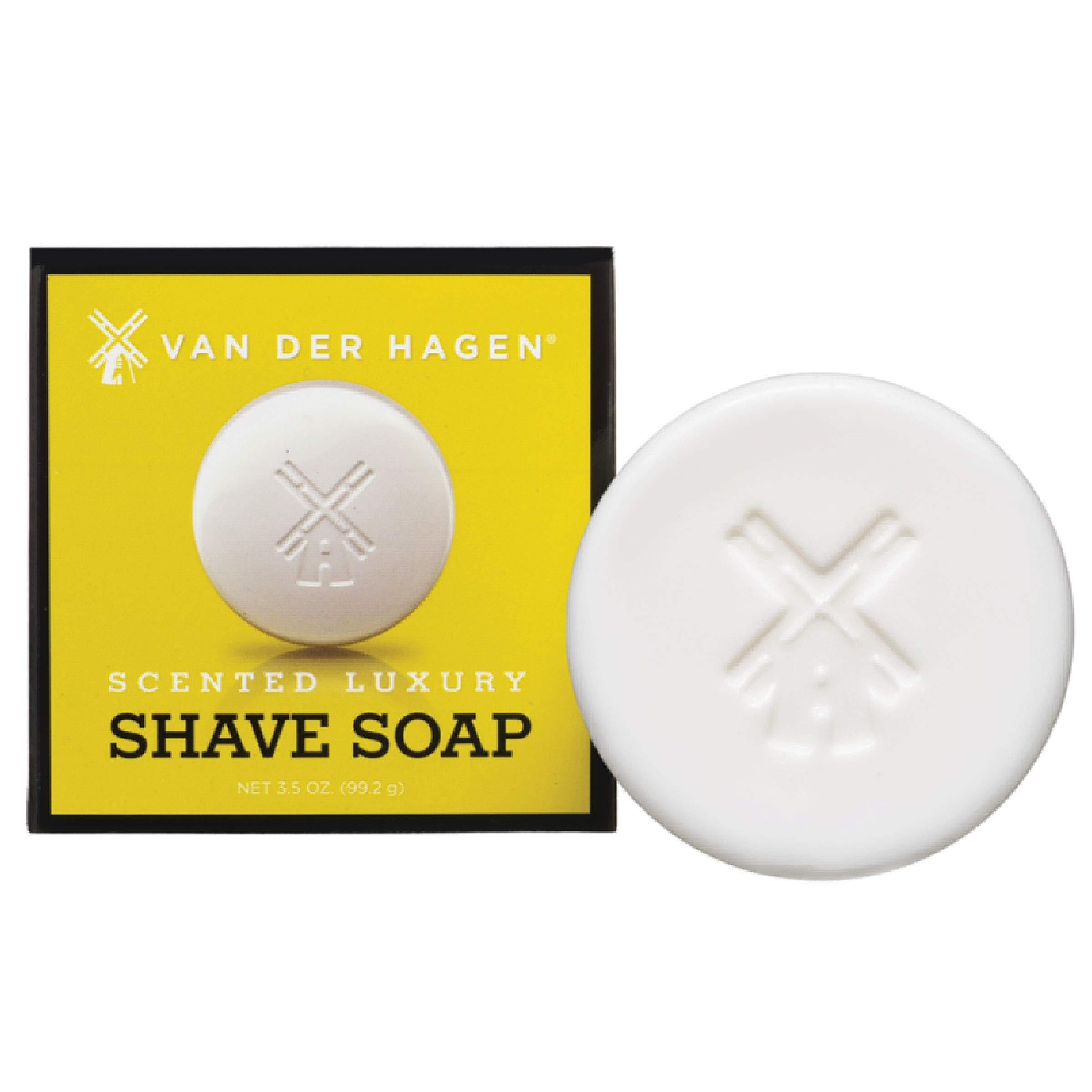 VAN DER HAGEN Van Der Hagen MenS Luxury Scented Shave Soap - 3.50 Oz