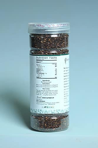 NPPV ORGANICS NPPV ORGANICS Natural Red Sesame Seeds/ Red Til Seeds/ Red Ellu 100% Pure & Organic (250 g)