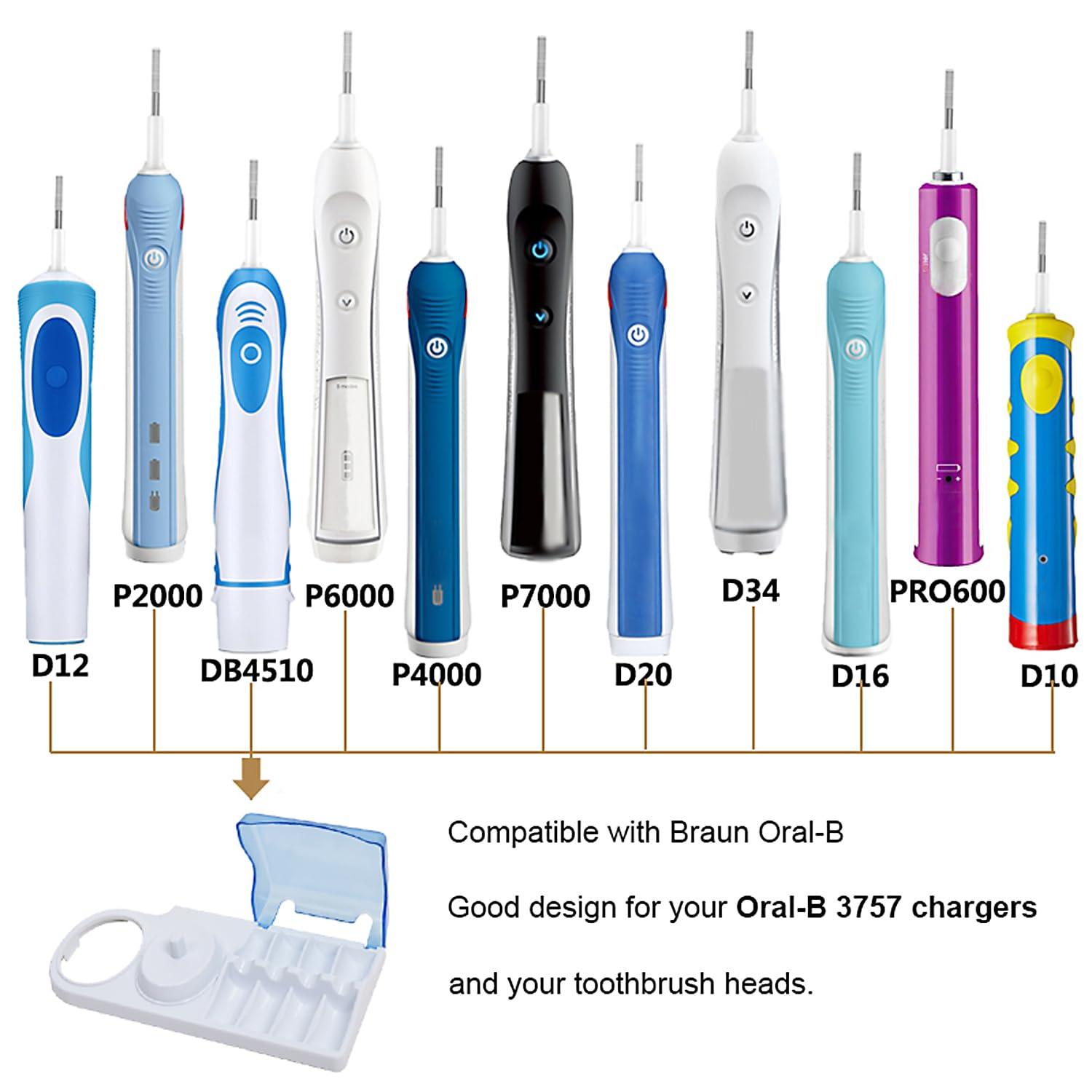 LazyMe LazyMe Stand Anotion Electric Toothbrush Heads Holder for Braun Oral B (1 Holder)
