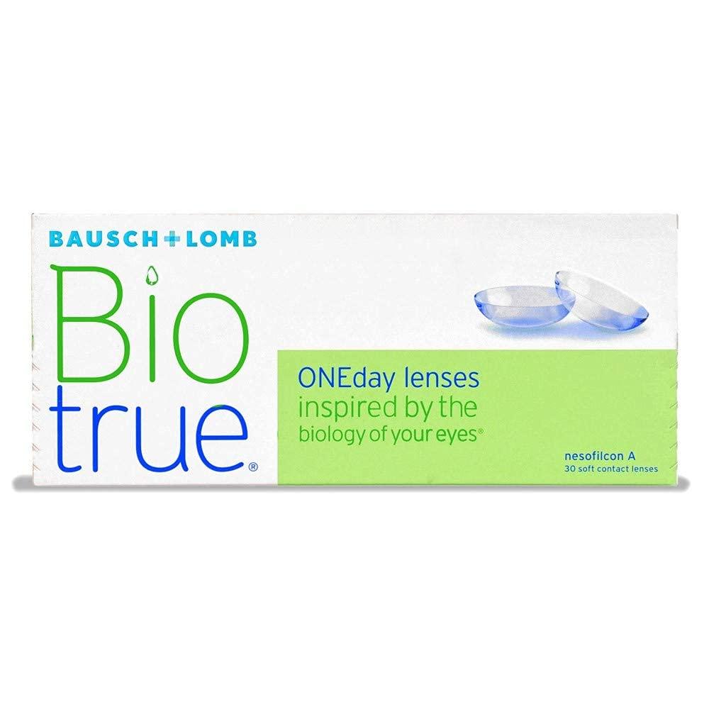 Bausch & Lomb Bausch & Lomb Biotrue ONEday Daily Disposable Contact Lens (-5.25 , Clear, 30 Lenses)