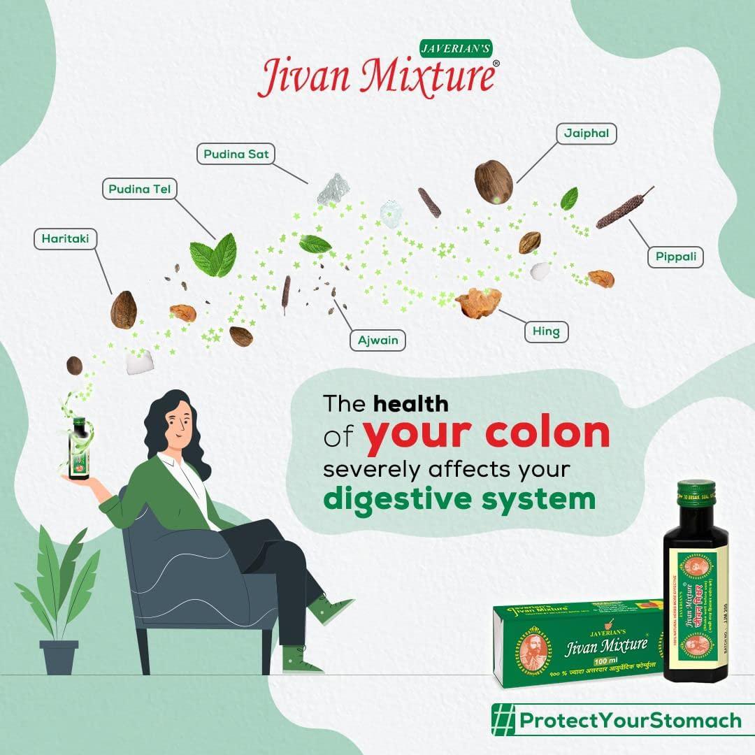 JAVERIAN'S JIVAN MIXTURE JAVERIAN'S JIVAN MIXTURE (100 Ml X Pack Of 2)