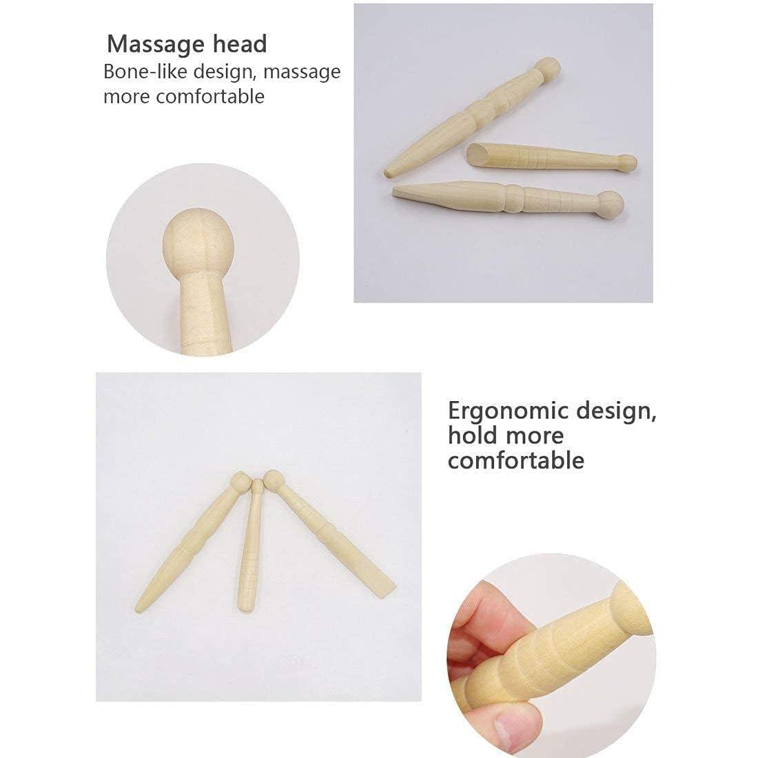 KIYO KIYO Acupressure Jimmy Wooden Reflexology - Set of 3