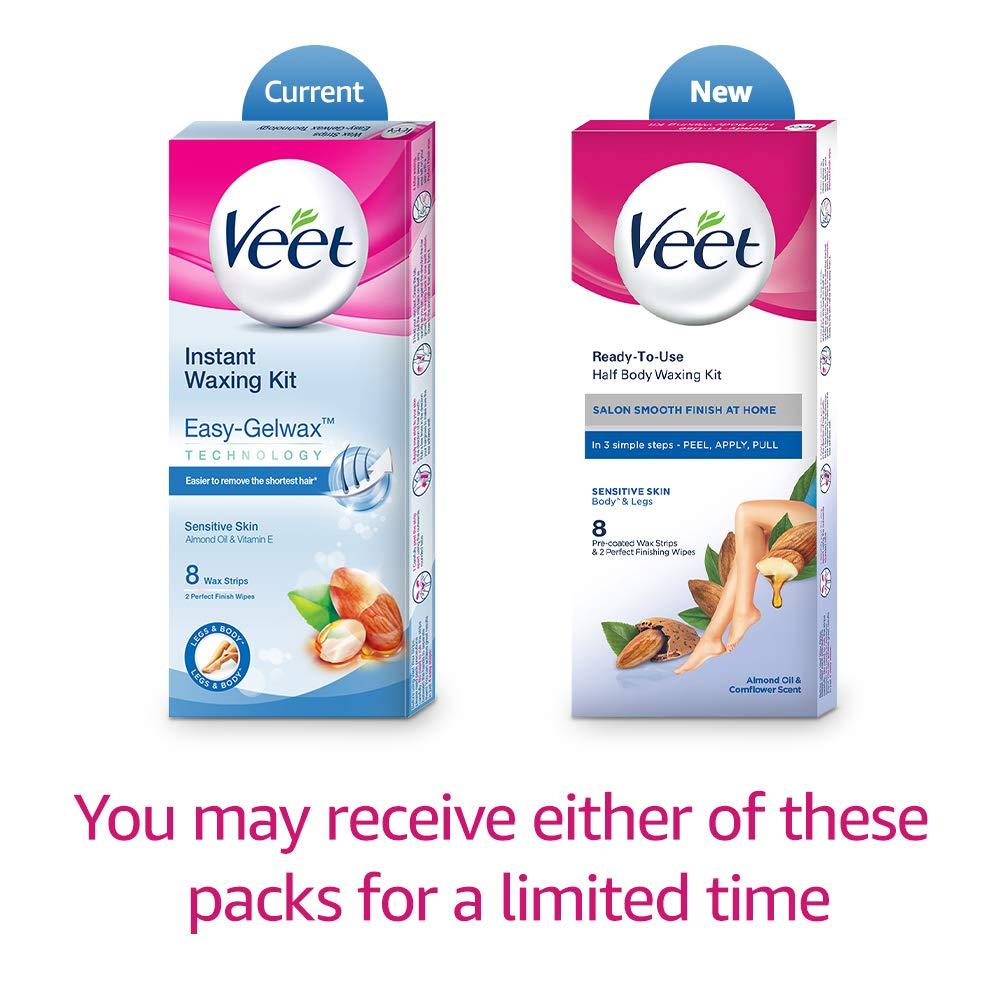 Veet Veet Full Body Waxing Kit for Sensitive Skin - 8 Strips