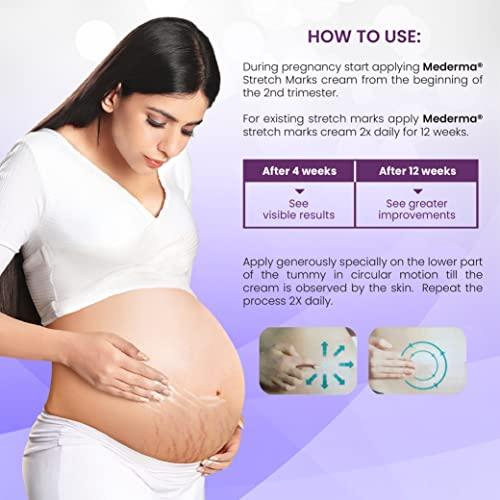 Mederma Mederma Stretch Marks Therapy | Stretch Mark Cream For Women & Men | Anti stretch mark cream during & After pregnancy (50g)