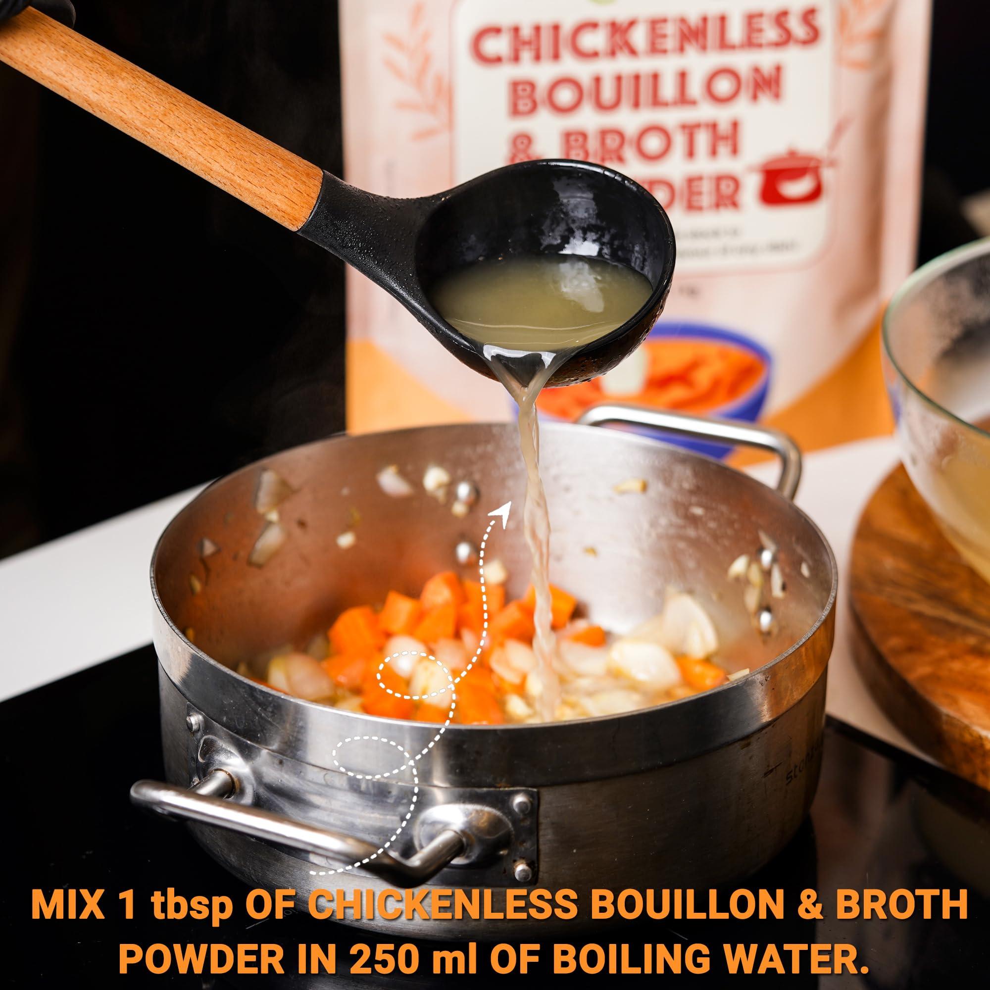 urban platter Urban Platter Chicken-less Bouillon & Broth Powder, 200g (Makes Chicken Stock, Perfect for Plant-based Cooking, Stock de Poulet)