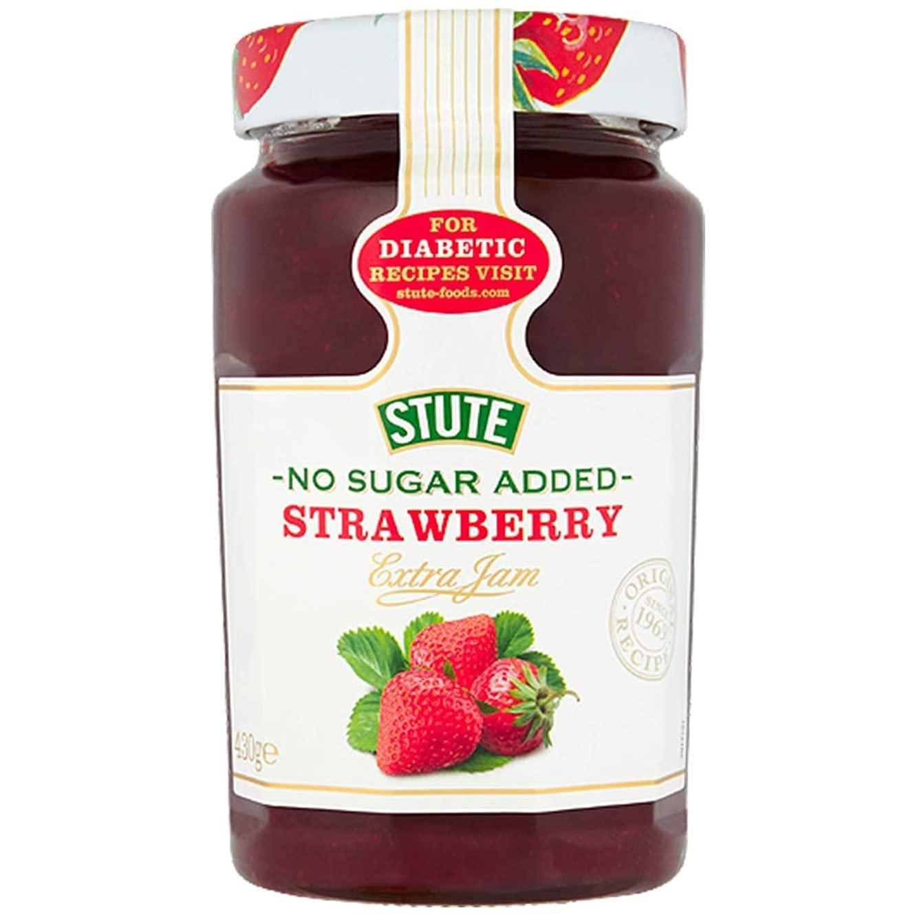 Stute Stute Strawberry Extra Jam, 430 g, (Model: Live in Morrisons)