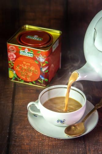 TIB-The Infinity Box TIB-The Infinity Box Raw Ceylon Tea Tin 100g Imported Unflavoured Black Tea Tin Pack 100g | Pack Of 3