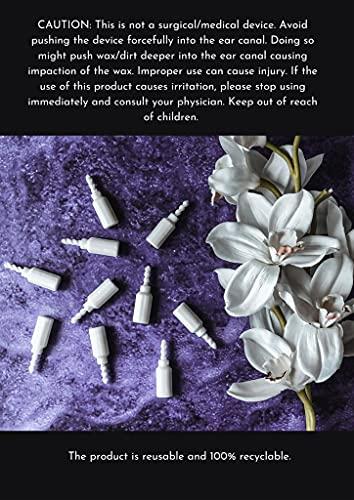 MCIPL ear’O’clean Ear Cleaner And Ear Wax Remover / Ear Scratcher (Multicolour) - Pack of 6 | Reusable ear cleaner made of very soft material to avoid injury while cleaning | Can be used as an ear-scratchin