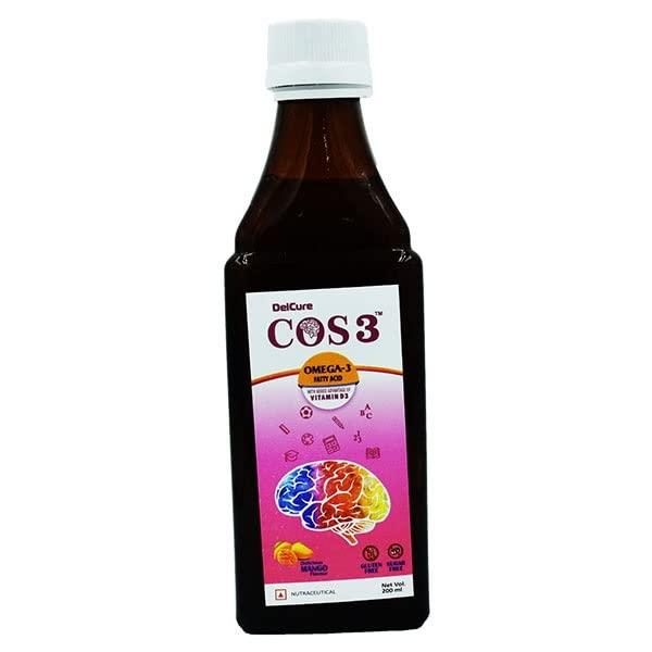 COS 3 COS 3 Syrup With Vitamin D3 - 200 Ml, Pack Of 1