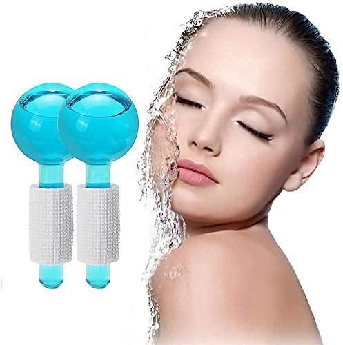 Finalize Finalize Ice Roller for Face Massager Facial Ice Globe, Smart Cool Face Roller Ball, Facial Massage Tools for for Neck, Eye Dark Circle Reduce Puffiness Anti Ageing (Pack of 2 Ball)