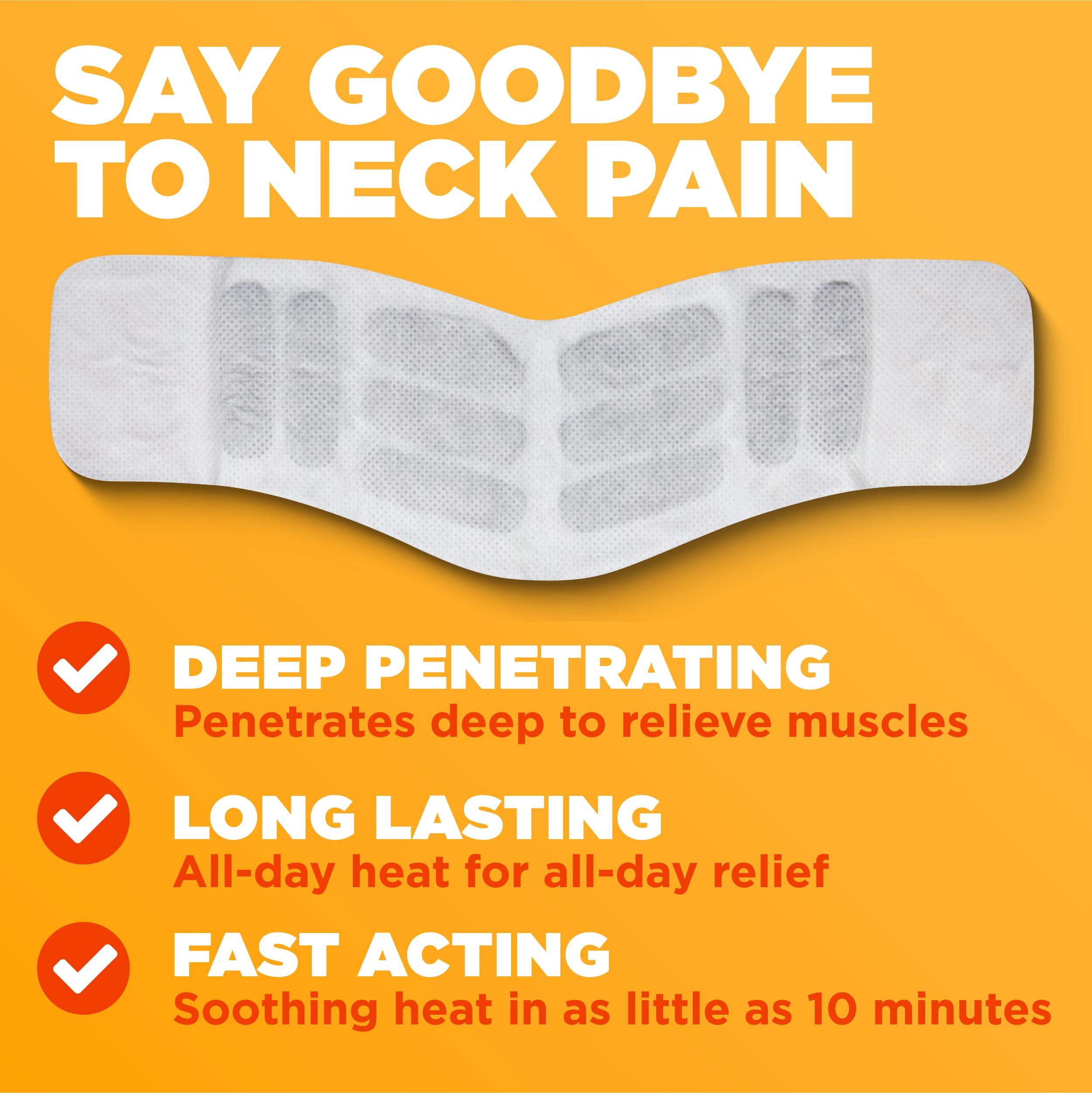 ThermaCare ThermaCare Heat Wraps, Neck & Shoulder Heating Pads & Pain Relief Patches, 5 Count