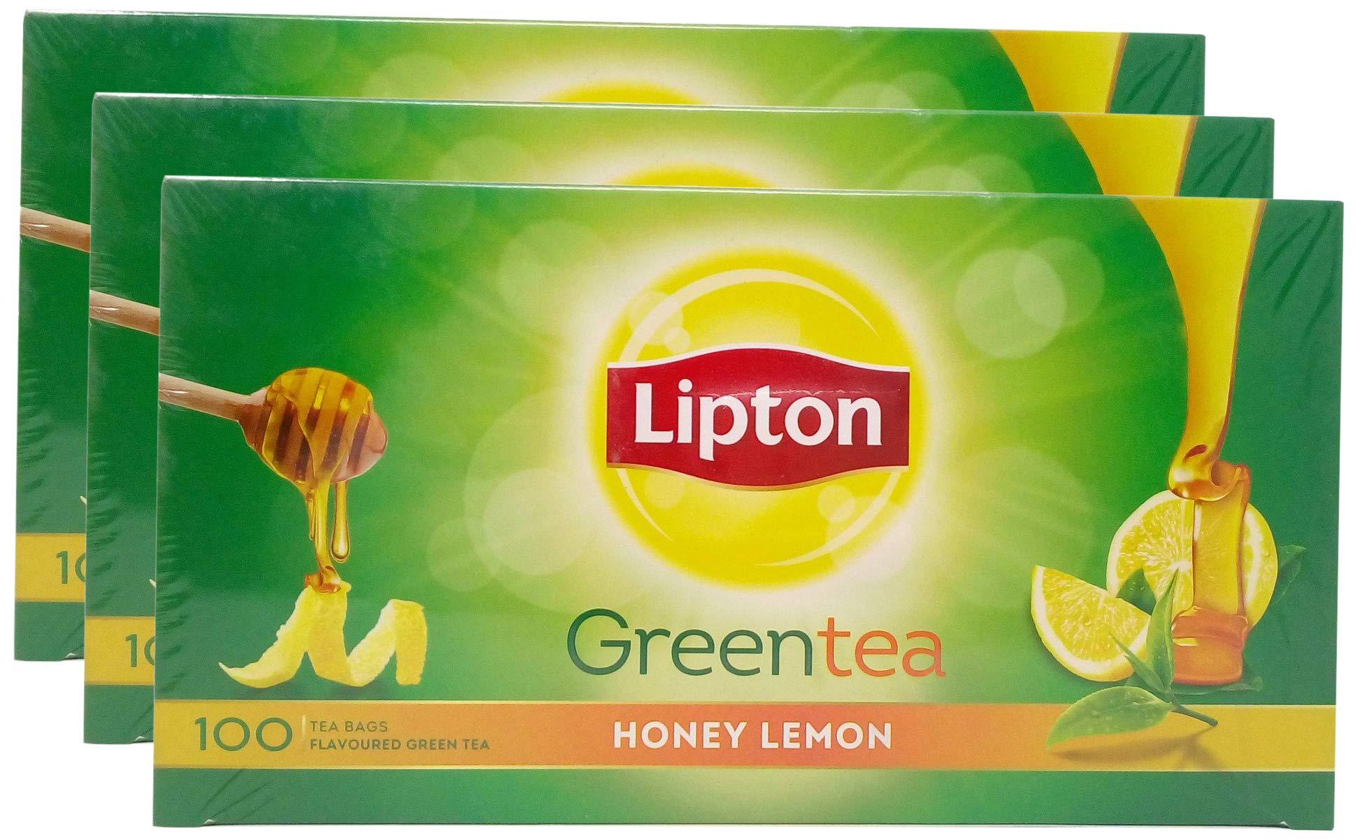 Lipton Lipton Honey Lemon Green Tea Bags, 160 gm