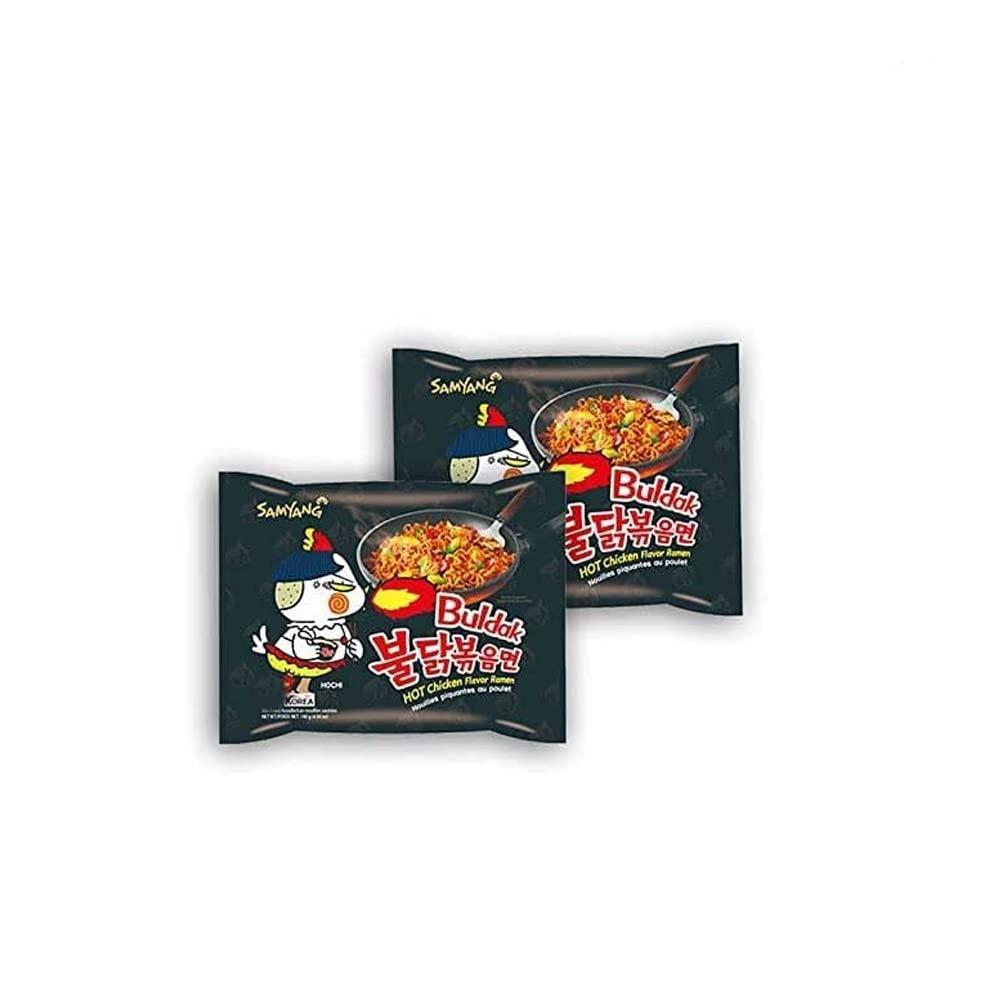 Buldak Buldak Samyang Noodle Hot Chicken Pouch Pack of 2