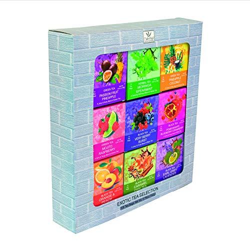 Turyaga Turyaga Gift Tea Box with 108 teabags in 9 exotic flavours