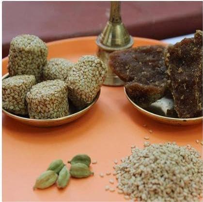 SITARA FOODS Sitara Foods Bellam Jeedilu Nuvvulu Jeedi Handmade Homemade 250 Grams Pack