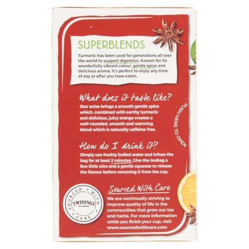 Twinings Twinings Turmeric with Orange and Star Anise 20 Tea Bags, 40g