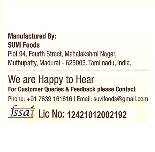 SUVI Foods SUVI Health Mix (500g X 03) - 100% Natural Multigrain Nutrition for All, No Added Sugar/Colour/Flavour. 18 Natural Ingredients (Nuts, Cereals & Pulses) Pack of (3)