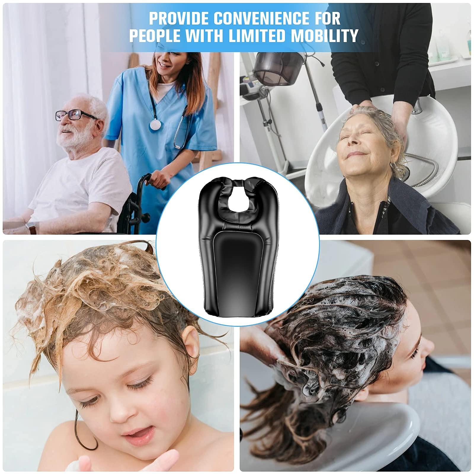 SXLHKJL SXLHKJL Hair Washing Tray for Sink at Home, Shampoo Tray, Portable Sink for Washing Hair, Portable Shampoo Bowl for Bedridden, Handicapped, Kids, Seniors, Pregnant, Wheelchair at Kitchen