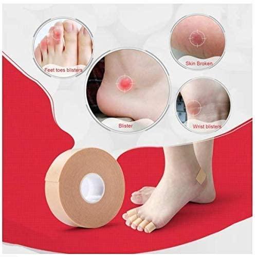 Sunshine Enterprise Sunshine Enterprise Anti Chafing Flexible Waterproof Blister Tape, Foot Care Sticker, Anti-Slip High Heeled Heel Stickers, Cushioned Protection, Shoes Insoles Insert Stick for Pain Relief Tape.