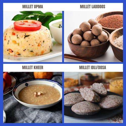Early Foods Early Foods : Assorted Pack of 3 - Millet Rava (Sprouted Ragi, Jowar & Little Millet Rava) 250 g x 3