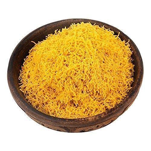 JOLANTAA Jolantaa Namkeen Sev For Bhel, Non Spicy, Barik Sev Sev Bhujia Sev Salted | Special For Festival Celebration | Festival Gift Hamper | (450 Gm)