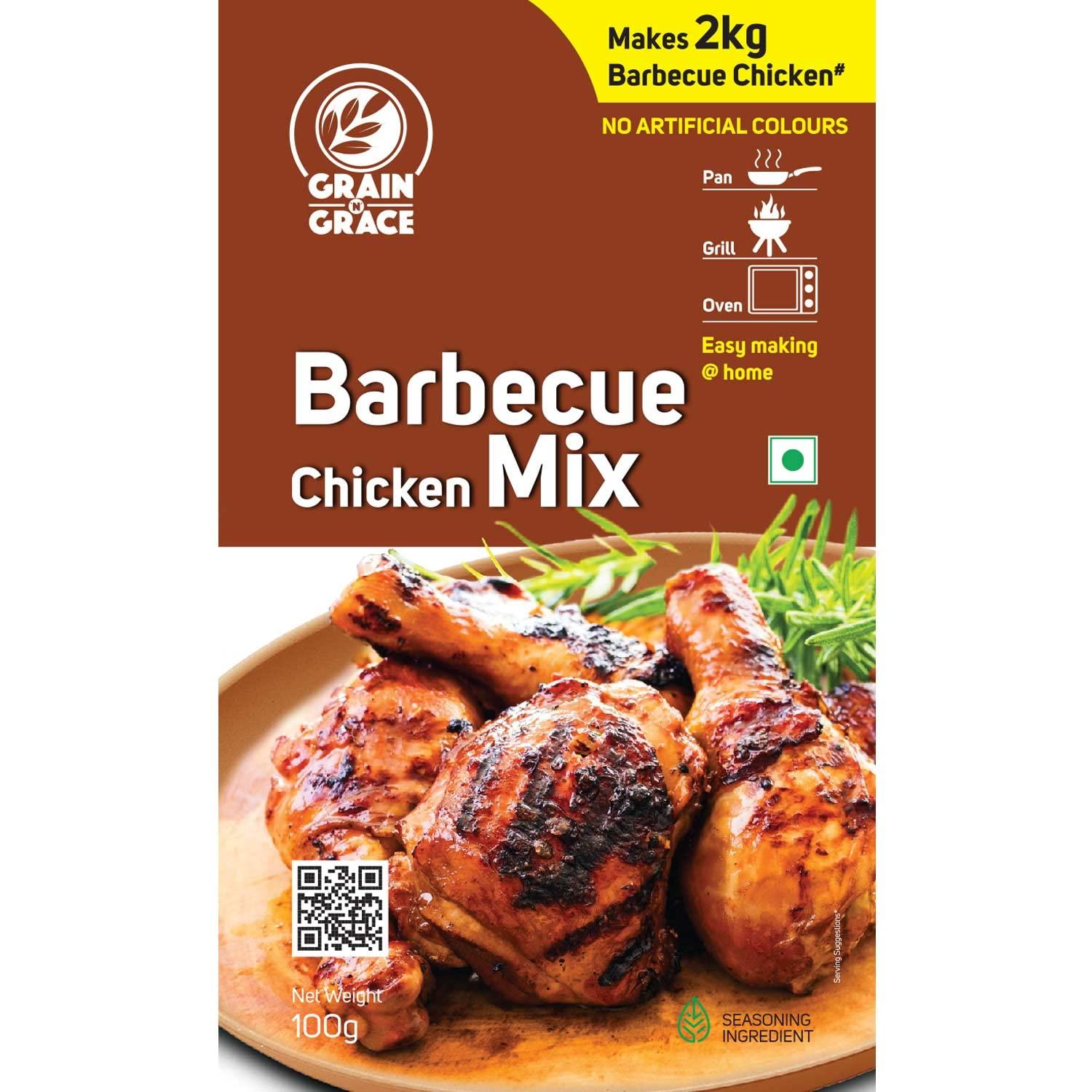 Grain N Grace Grain n Grace Barbecue Chicken Mix (100g)
